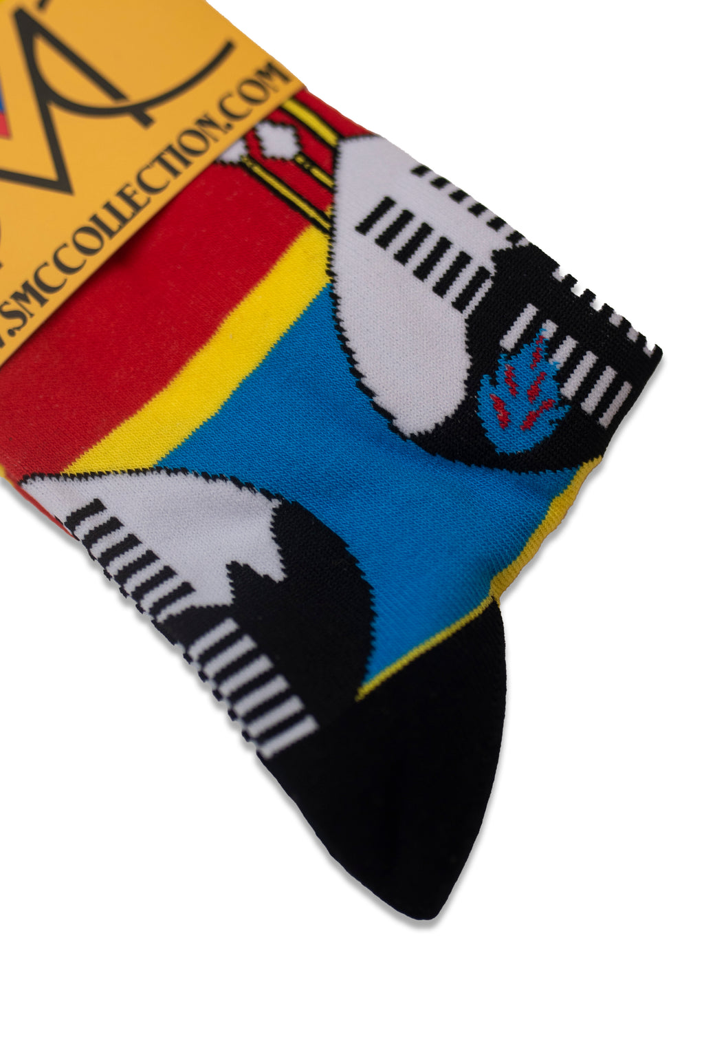 Royal Swazi Sole: Authentic Swati Print Socks