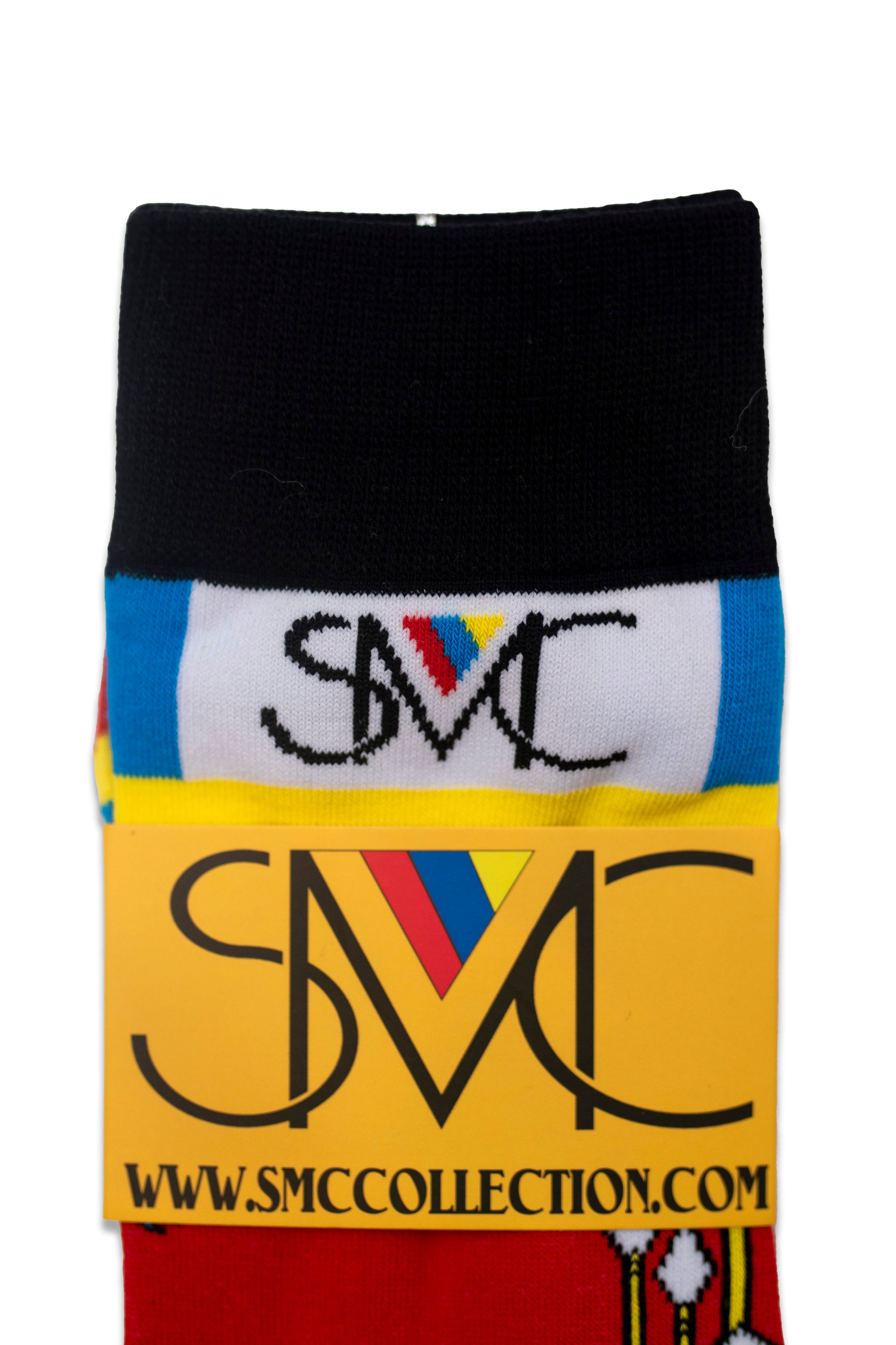 Royal Swazi Sole: Authentic Swati Print Socks